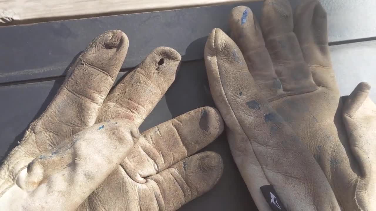 Almost Time For New Gloves