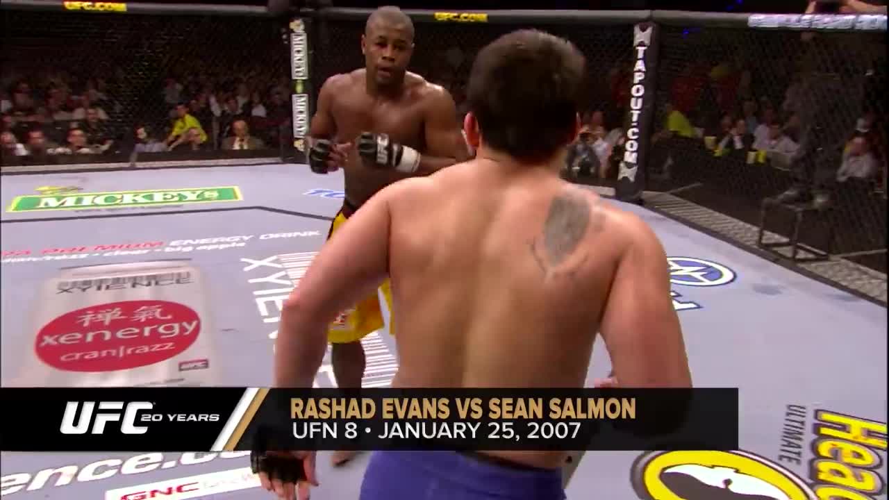 watch the TOP 20 knockout in the historic UFC