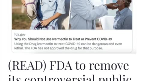 FDA Loses its War on Ivermectin