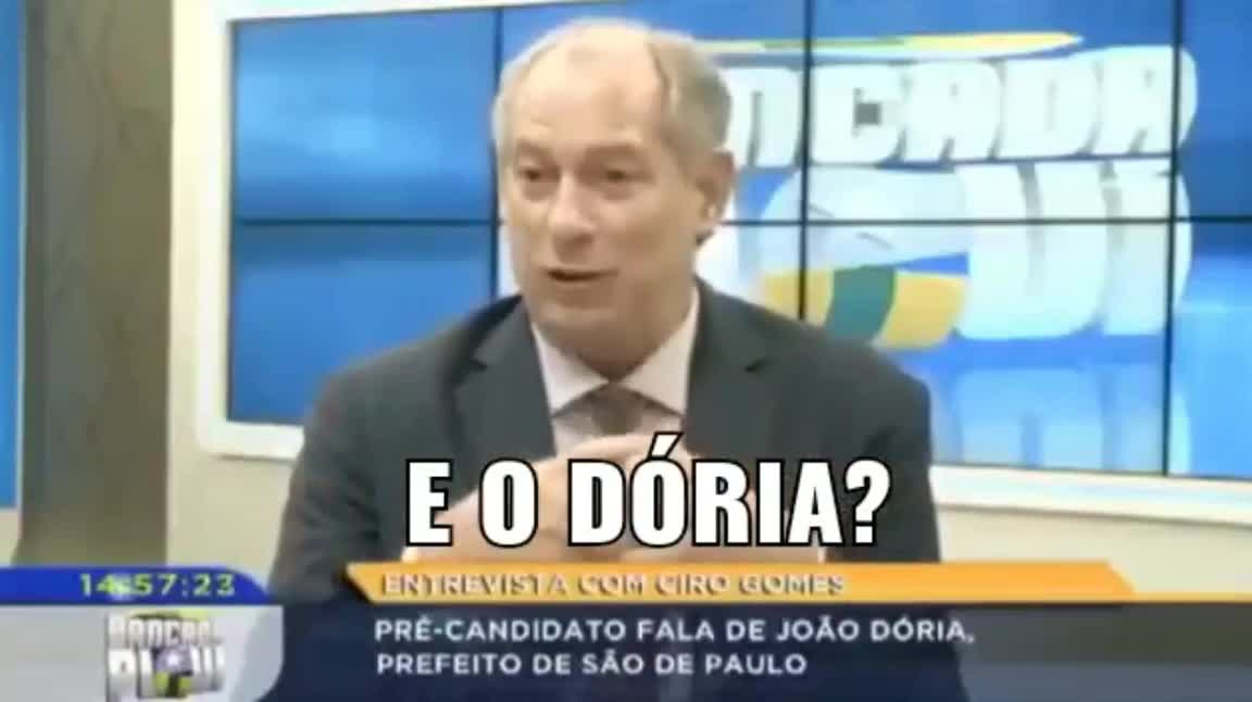 E o Dória