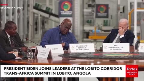 Joe Biden FALLS ASLEEP During African Summit