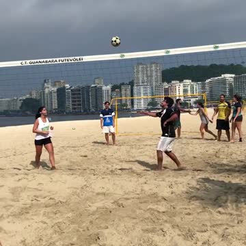 Footvolley training