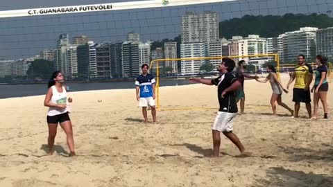 Footvolley training