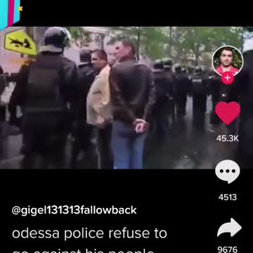 Odessa Police Stand With The People