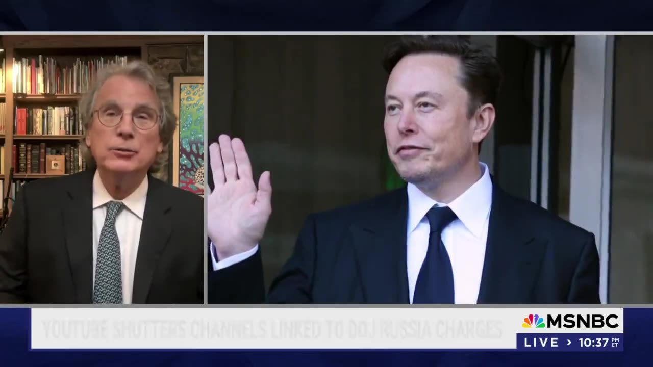 MSNBC Shills Urge the Government to Prosecute Elon Musk for Promoting Free Speech