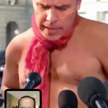 Hunter doing the Laptop Shuffle