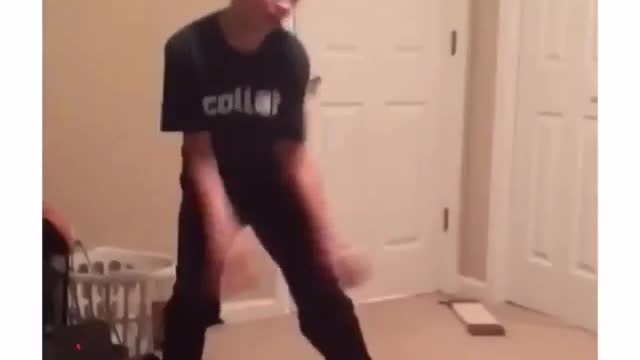 Boy dancing is a great excercise