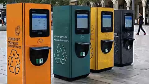 Smart recycling bins|invention