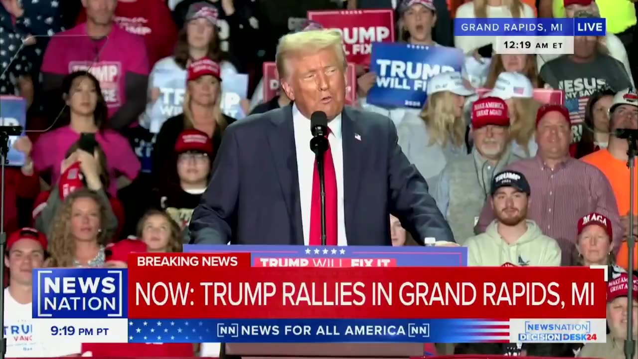 Trump's final rally: “We’re gonna blow this thing away."