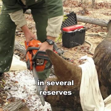 Rhino Horns To Save Them