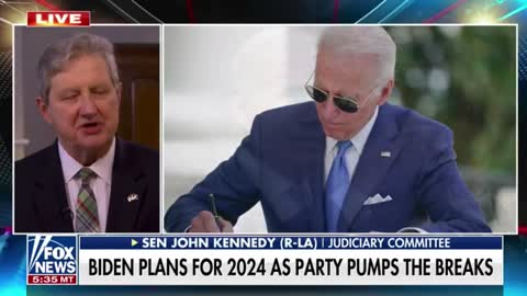 Sen John Kennedy Slams Biden, Says He'd Be "Better Off Selling Catheters"