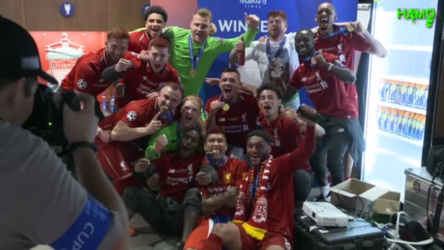 Liverpool Player's After Winning Champions League