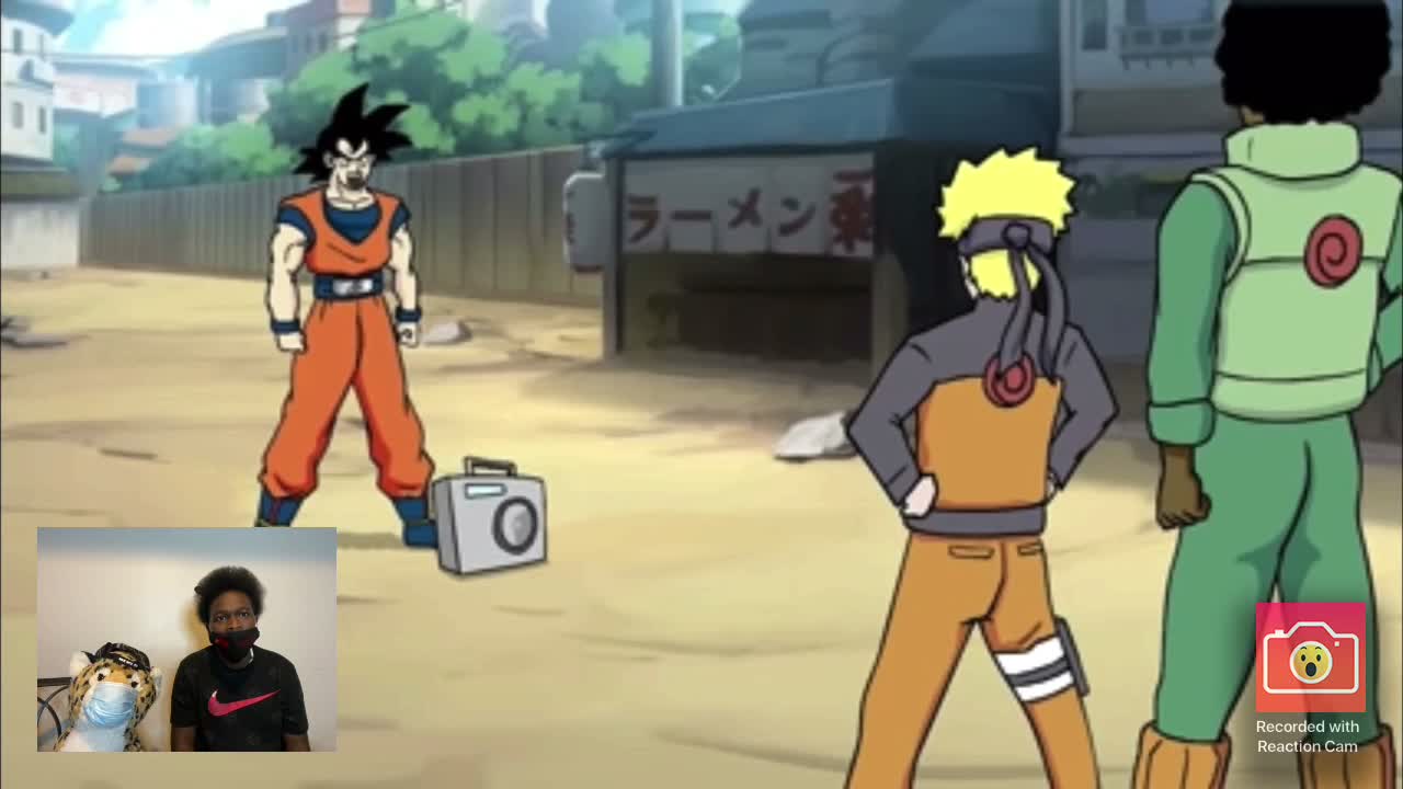 Goku vs Naruto in a hilarious rap battle.!!