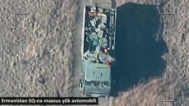 Azerbaijani UAV strikes in Armenia.