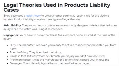 Texas Product Liability