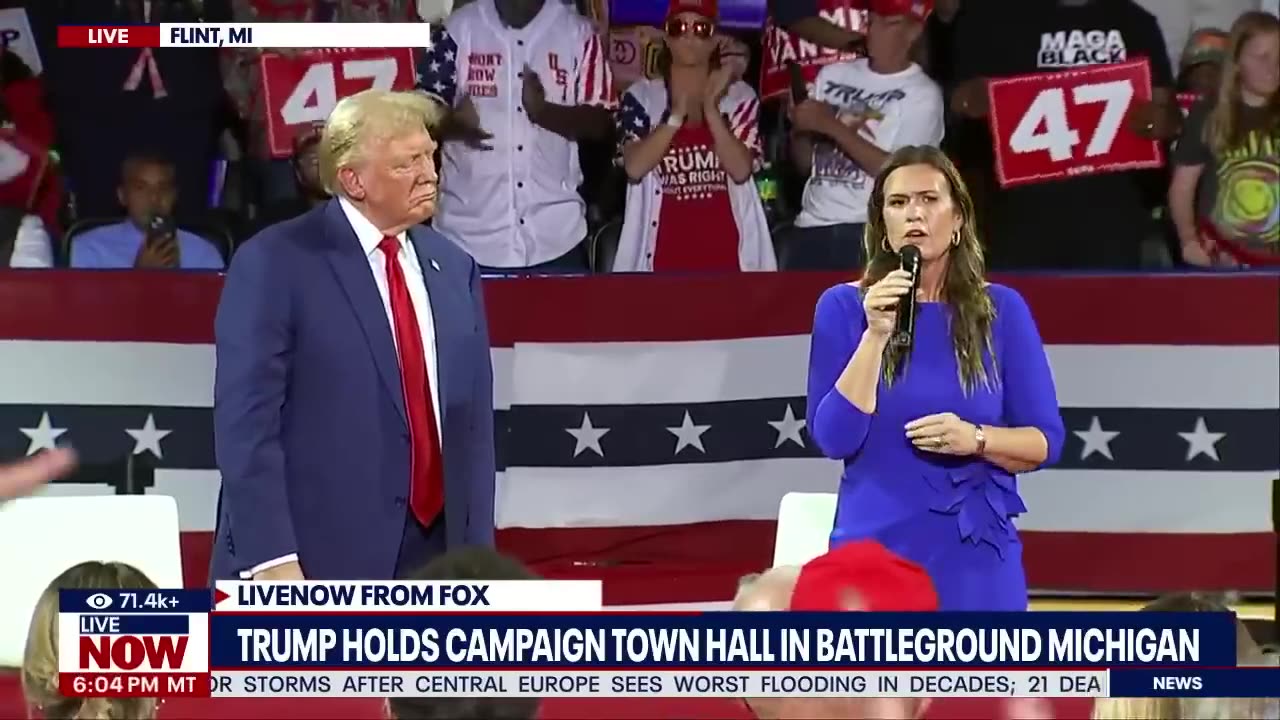 WATCH: Trump, Sarah Huckabee Sanders hold town hall in Michigan | LiveNOW from FOX