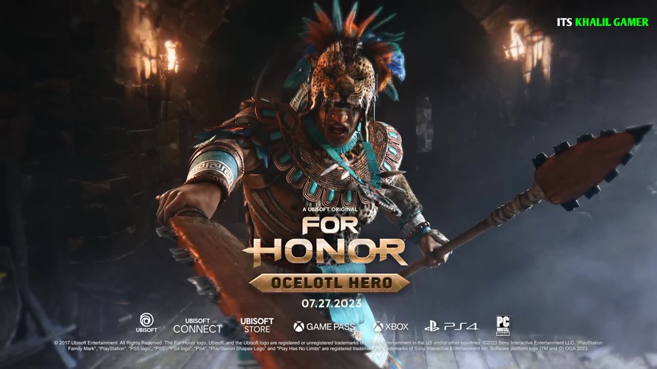 For Honour Official Trailer gameplay walkthrough ITS KHALIL GAMER