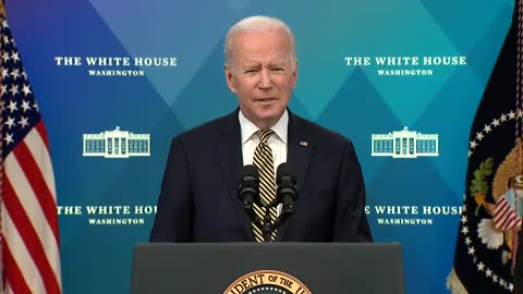 Biden delivers remarks on US support for Ukraine