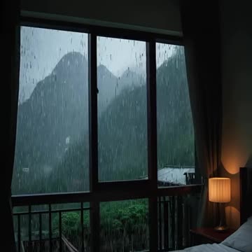 #cozyvibes #rainsounds #relaxingnature #sleepmeditation #asmr #rainynight #calmshorts #peacefulsleep