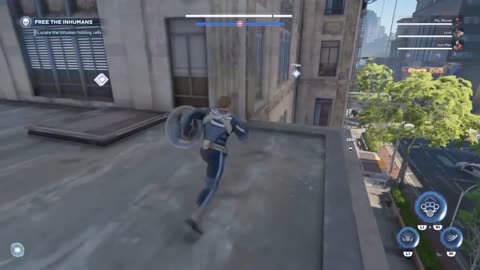 Captain America Parkour