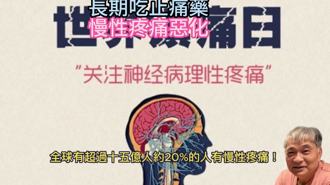 長期吃止痛藥 慢性疼痛惡化