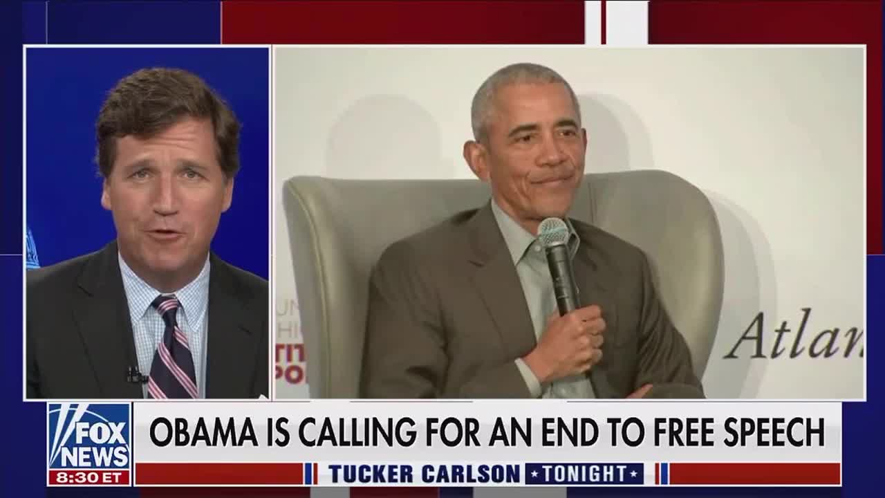 Tucker On Obama Telling Us Disinformation Is A Crime