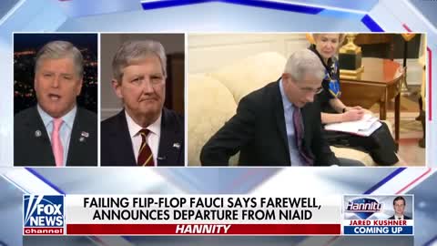 Sen. Kennedy has a message for Dr. Fauci following decision to step down