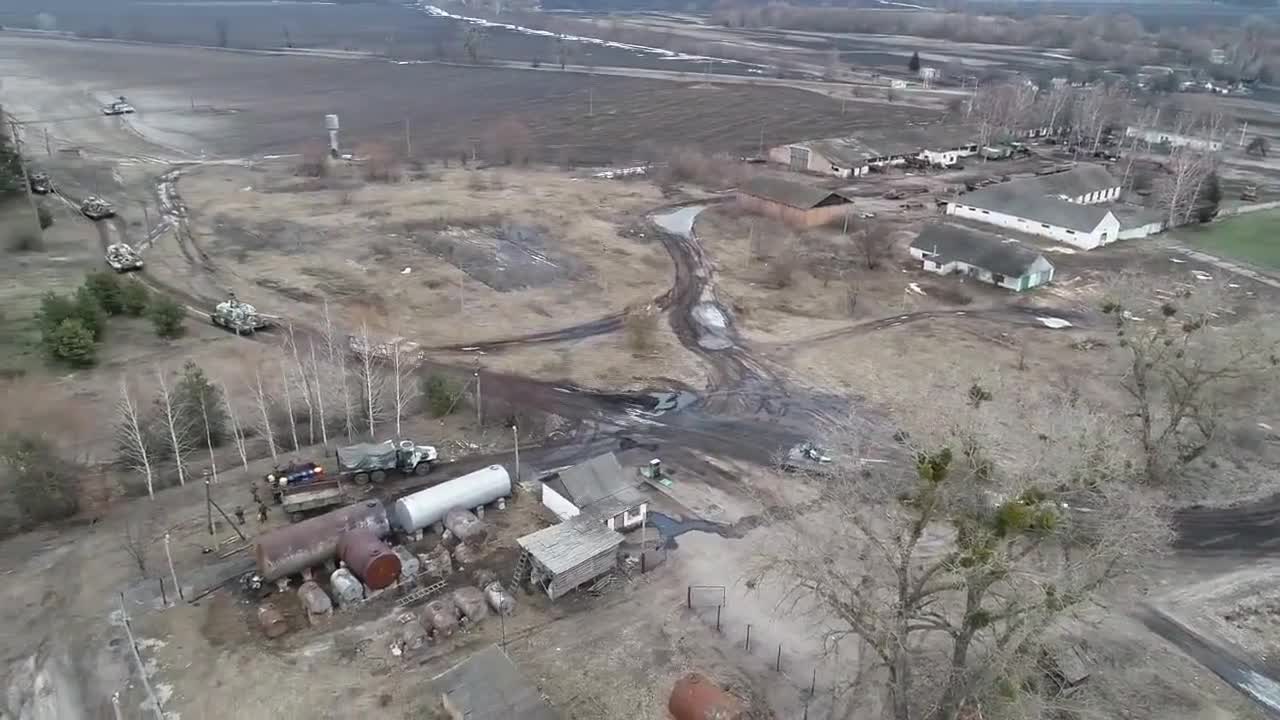 Footage from a captured Russian drone