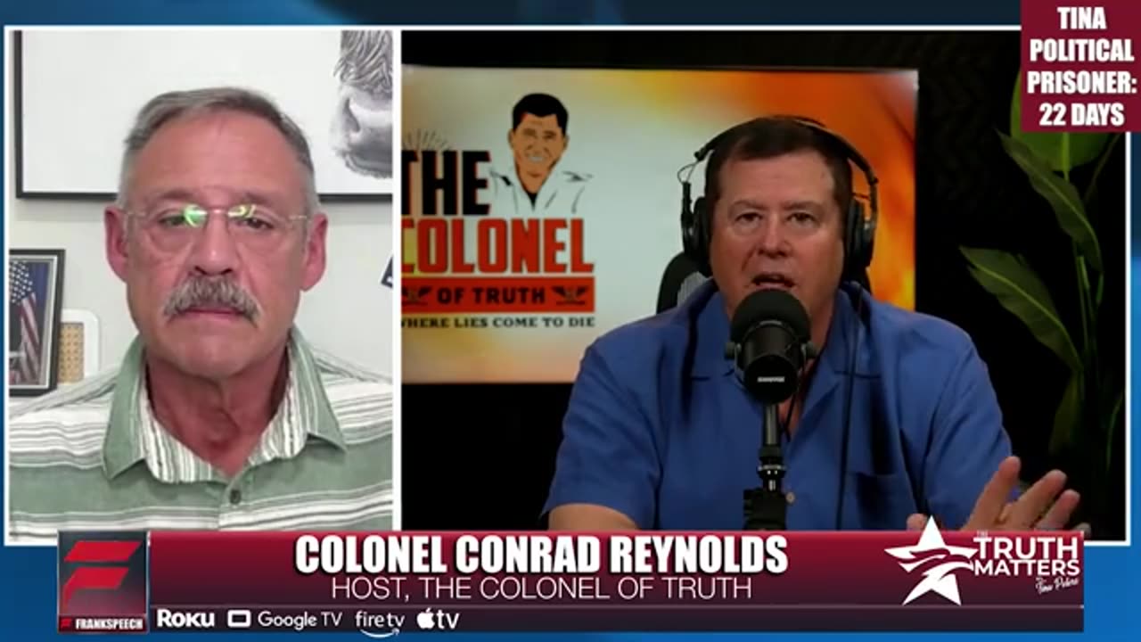 Col. Conrad Reynolds w/Mark Finchem 10/25 on the Fight for Paper Ballots in Arkansas