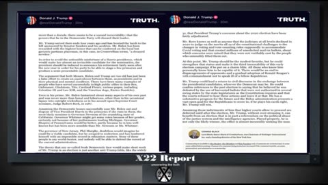 Trump X-22 Report