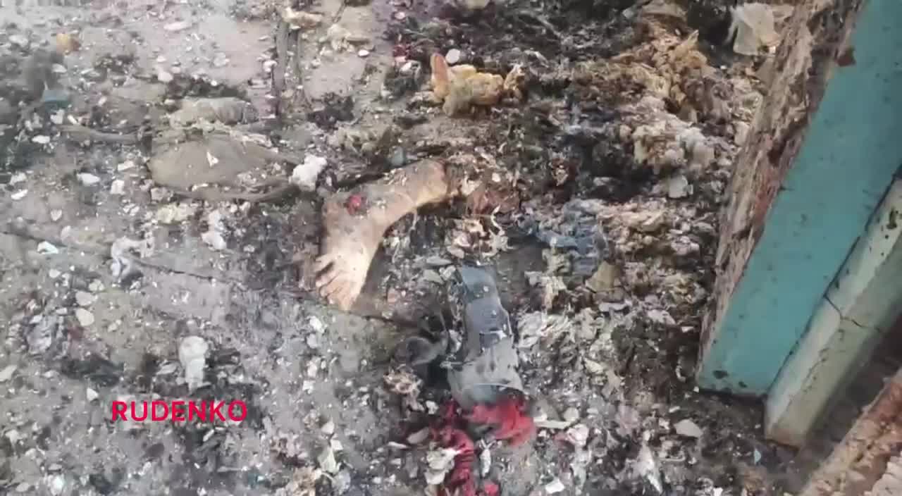 Aftermath Of Zelensky Orders For The Yelenovskaya Colony Be Destroyed Killing 53 Azov Nationalists