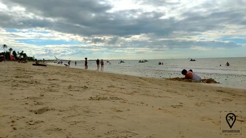 Walk at Cumbuco Beach Ceará