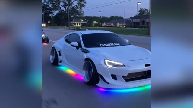 New technology lighting car, Nice Car