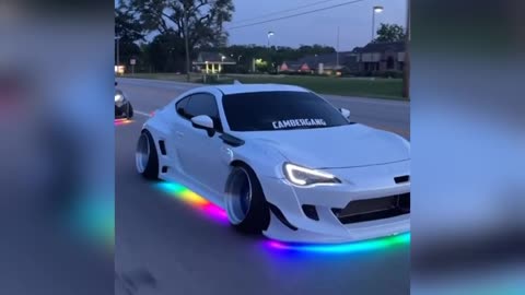 New technology lighting car, Nice Car