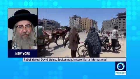 Rabbi Interviewed by Press TV on Gaza