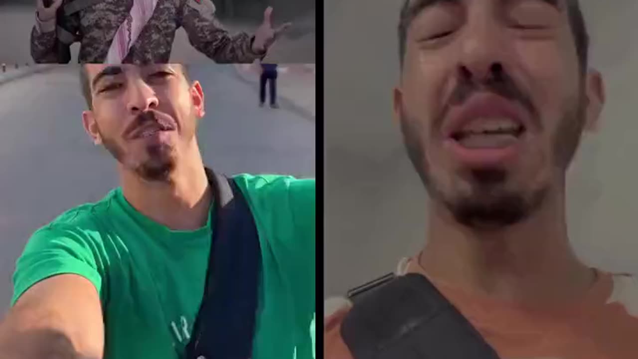This Hamas crisis actor has appeared in various propaganda videos for the terror group.