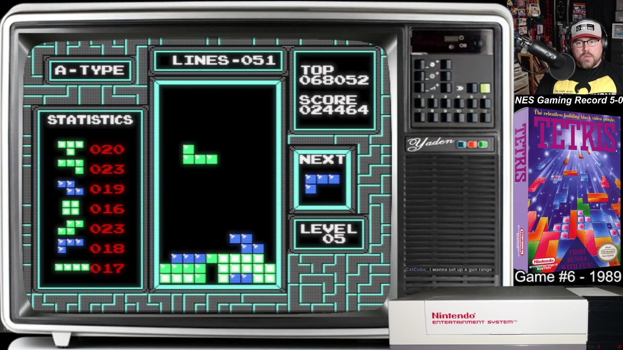 NESQuest #6 ~ Tetris ~ Guided by Chris Scullion's NES Encyclopedia