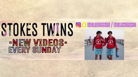 Stokes Twins Tiktok Showing cool pictures