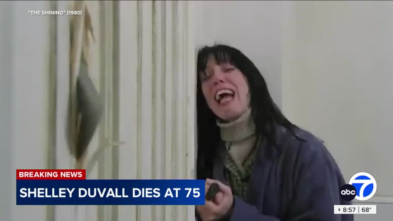 Shelley Duvall, co-star in "The Shining," dies at 75