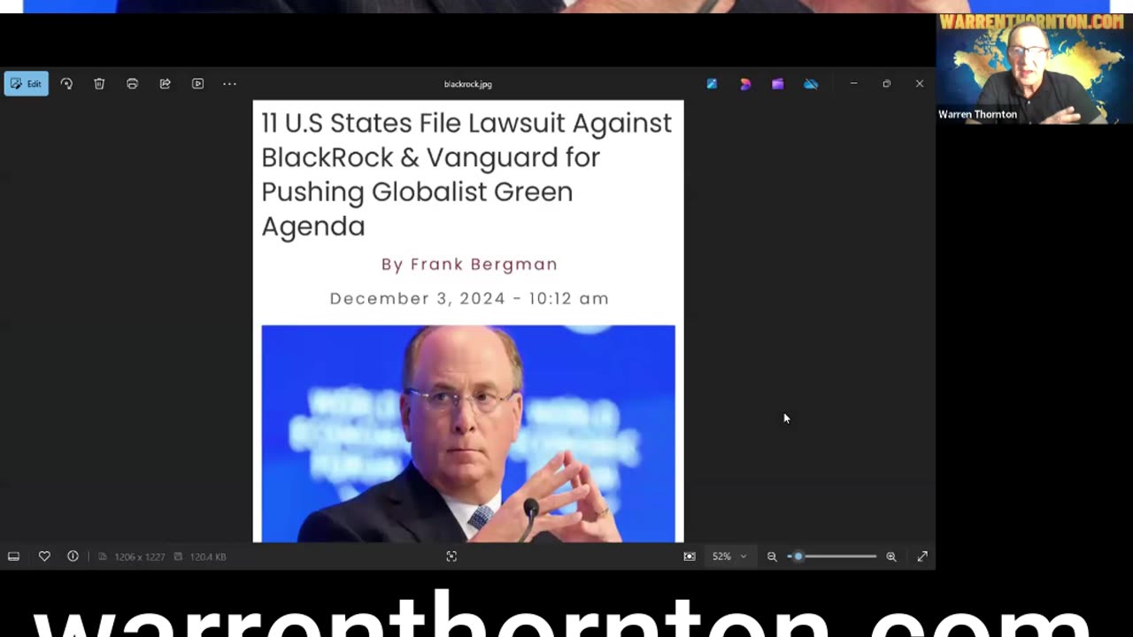 HOLY COW THE BBC, GOVERNMENT & BLACKROCK