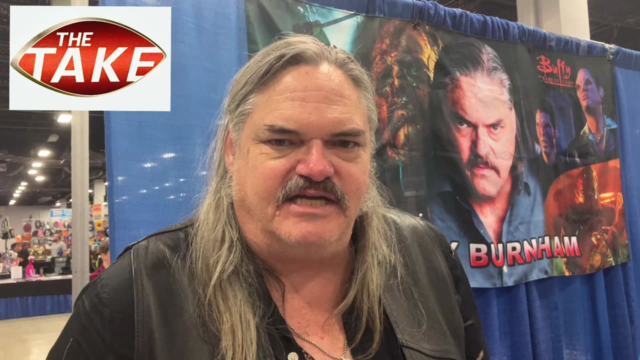 Leatherface Actor Mark Burnham plugs The Take