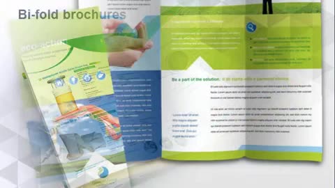 Attractive brochure folds to grab your customer's attention