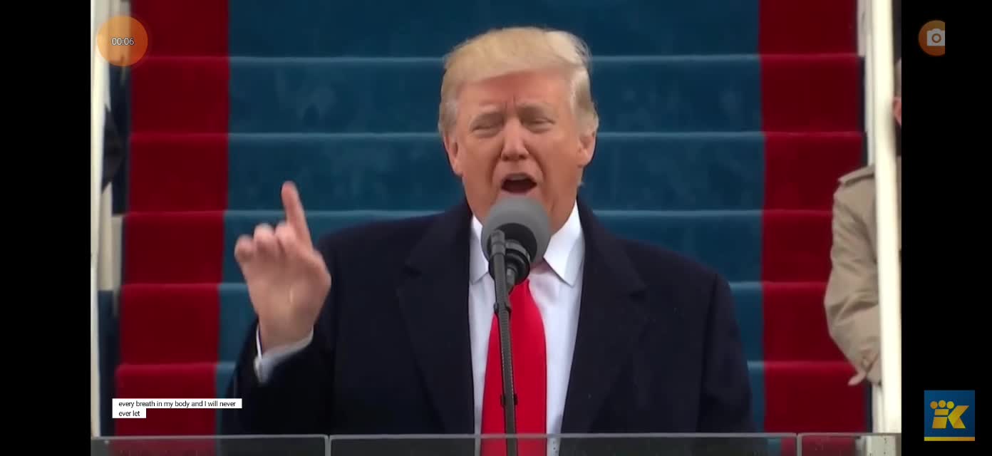 Trump: " I will never let you down ".
