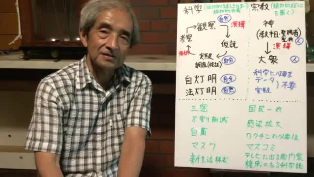 【70】科学と宗教という観点から騒動を見る - 大橋眞