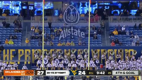 Oklahoma State vs West Virginia Highlights | College Football Week 8 | 2023 College Football