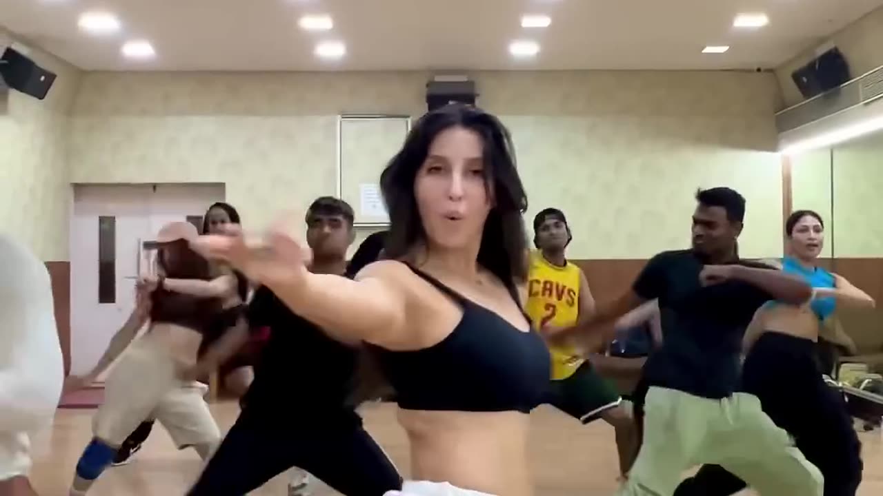 Nora Fatehi Dance rehearsals! Music video coming soon 🔥😍 #imbossy #dancewithnora