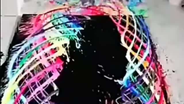 How to paint your wall beautifully - art of wall painting #art #fun