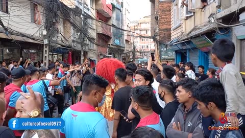 Majipa Lakhe Dance, Yenya (Indra Jatra), Hanuman Dhoka, 2080, Day 2 Part II