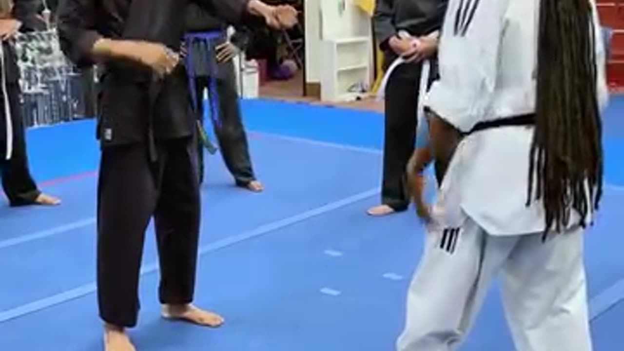 Hapkido/Taekwondo Inside Cresent Kick