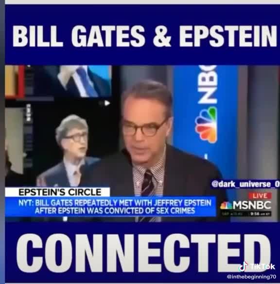 Bill Gates And Jeffrey Epstein Connected